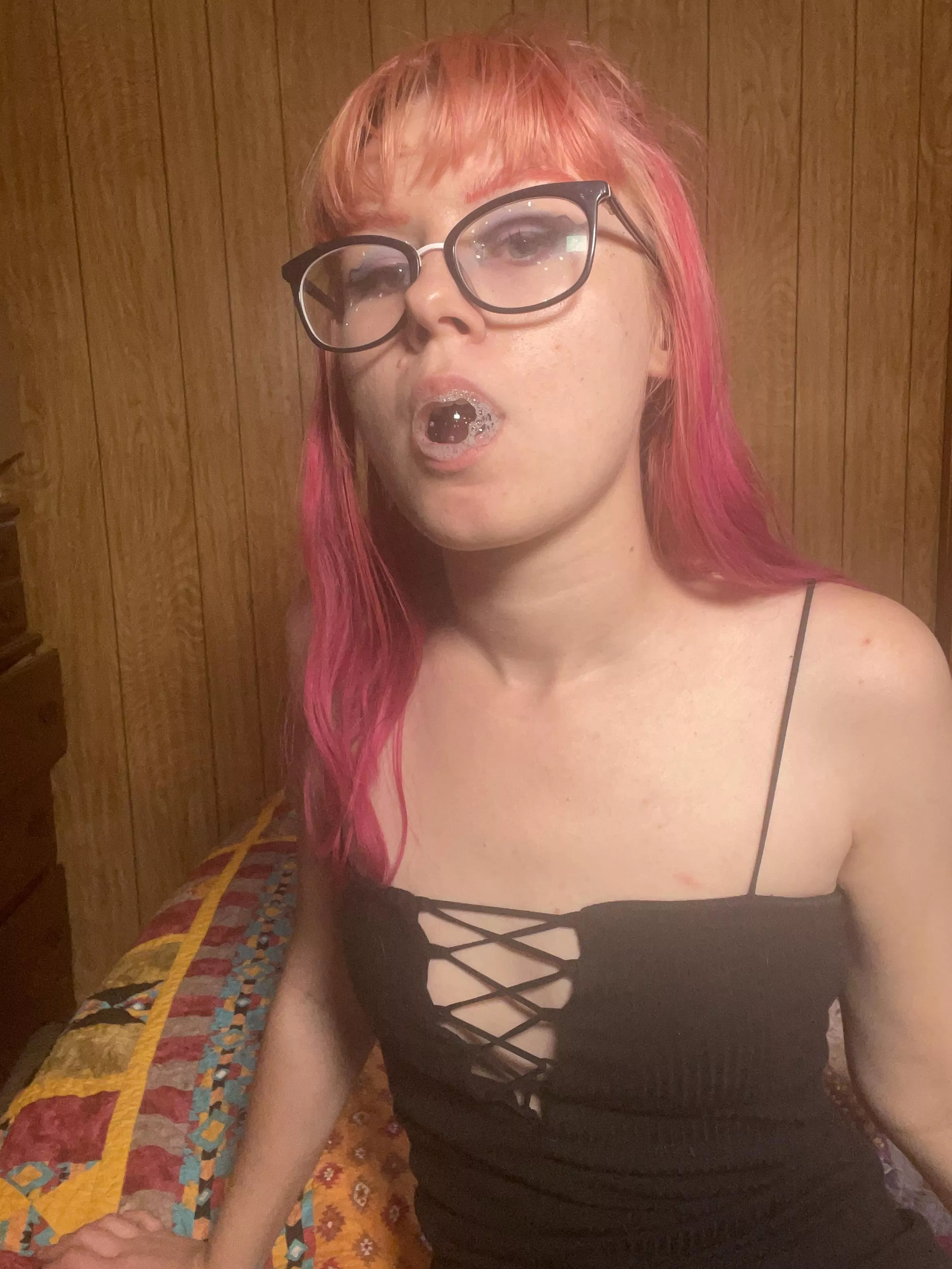 Wanna pop my bubble with your cock? ?