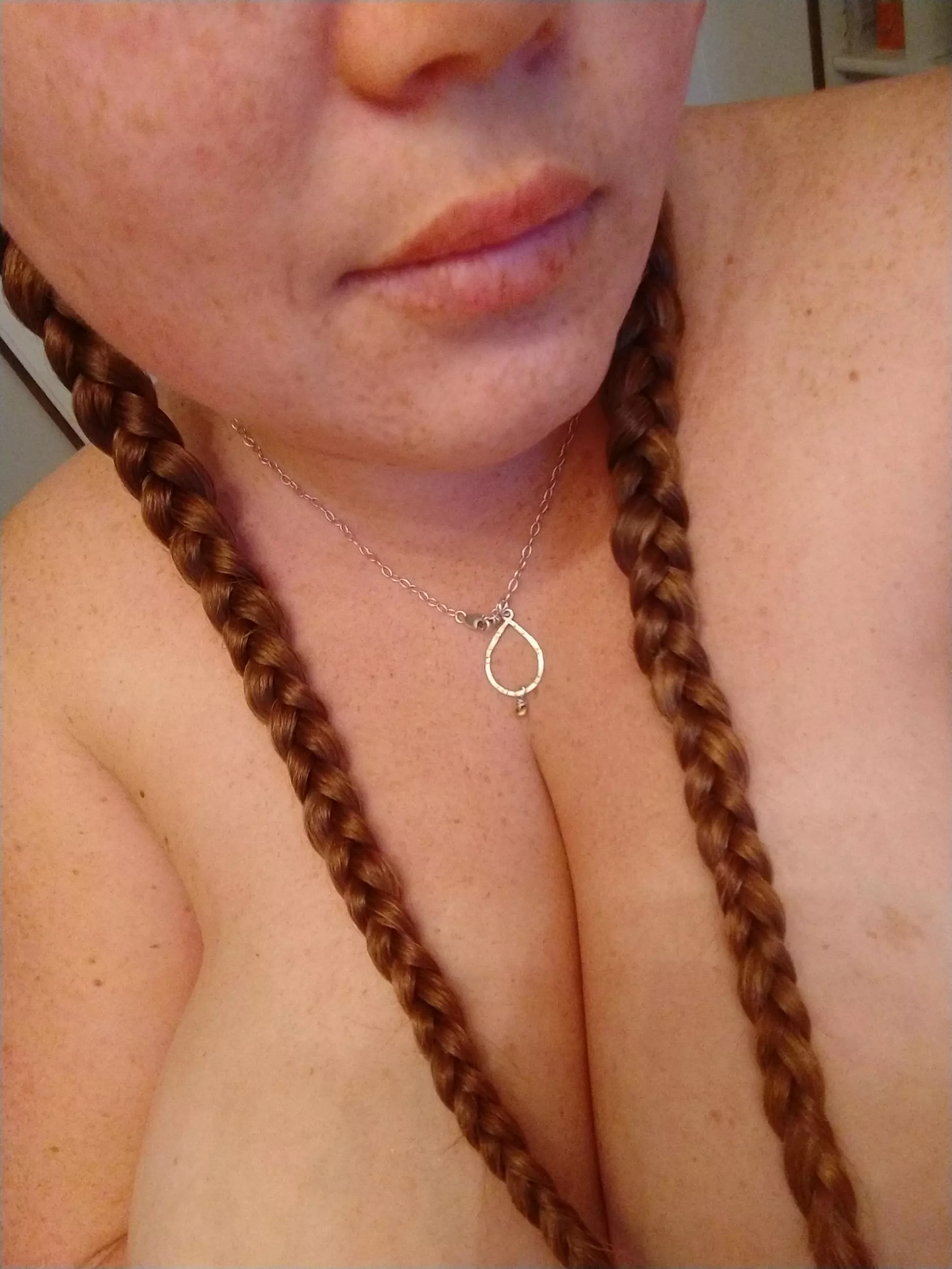 Wanna pull on my braids ?