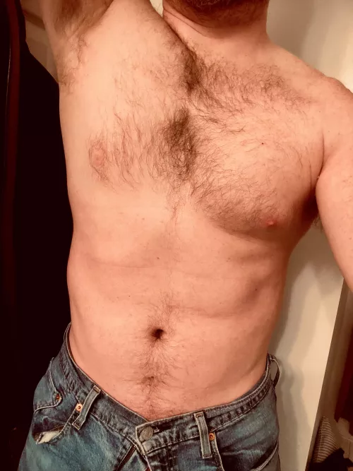 Wanna rub my chest?