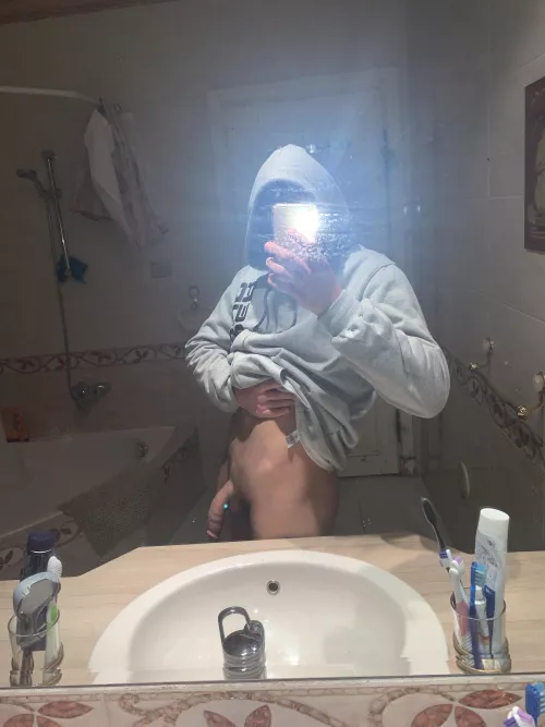Wanna see it hard?