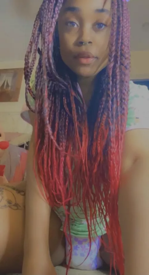 Wanna see me play with big girl toys in my pull up? Message me for details 🥰