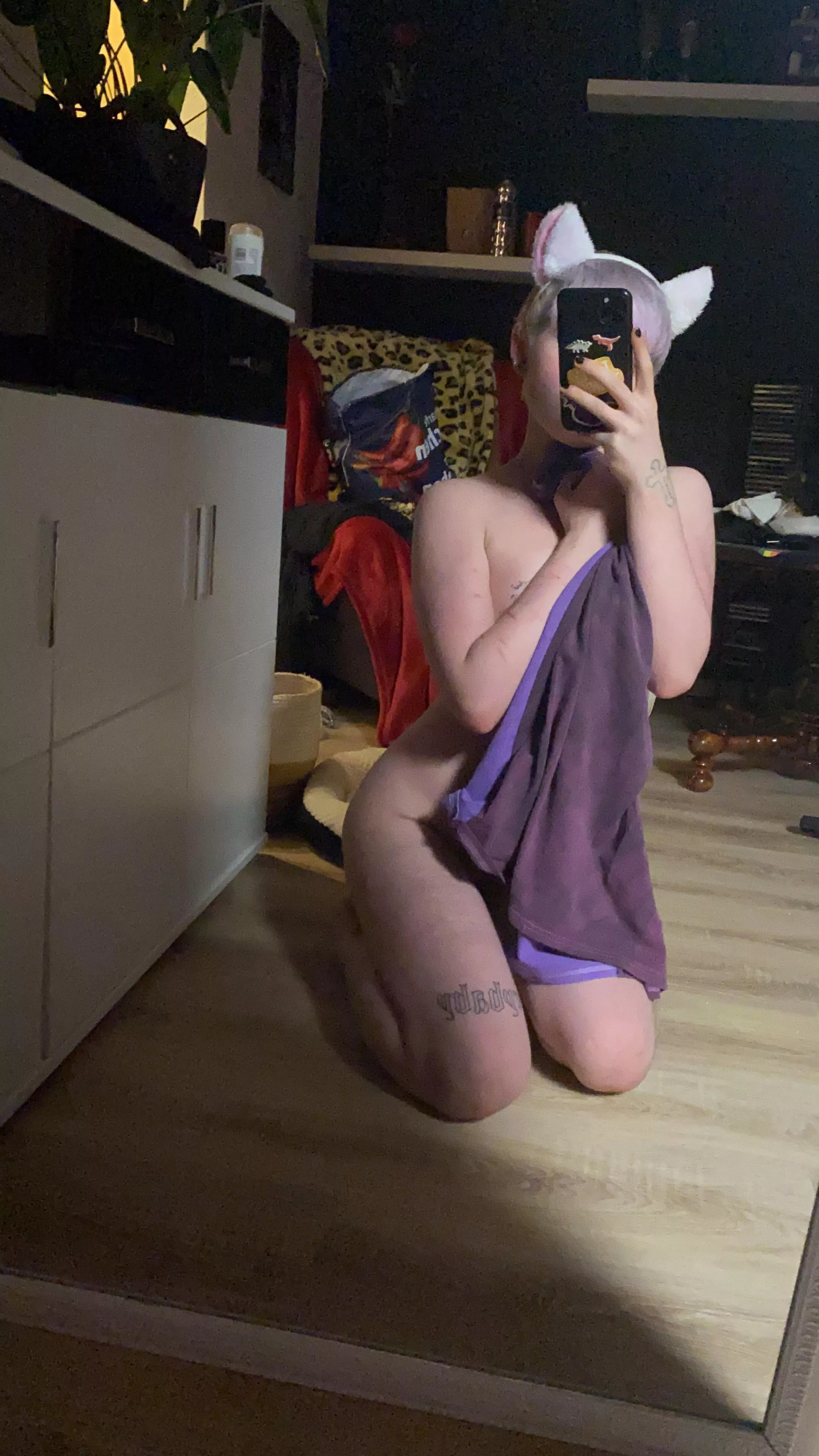 Wanna see me without this shirt? ?? Check out my profile ?