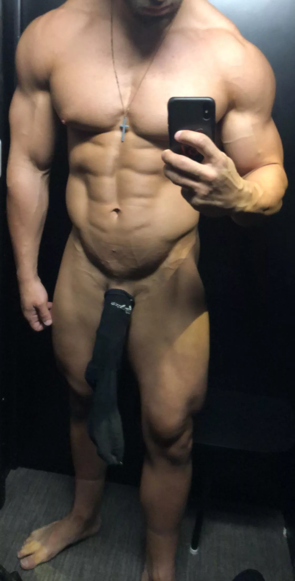 Wanna see what’s under the sock?