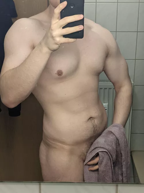 Wanna shower with [m]e after my workout?