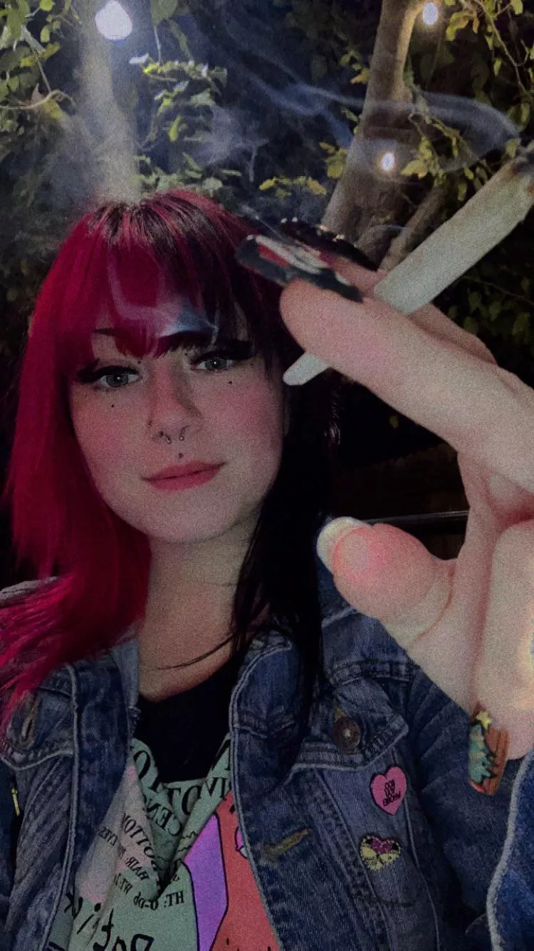 Wanna smoke this joint with me?