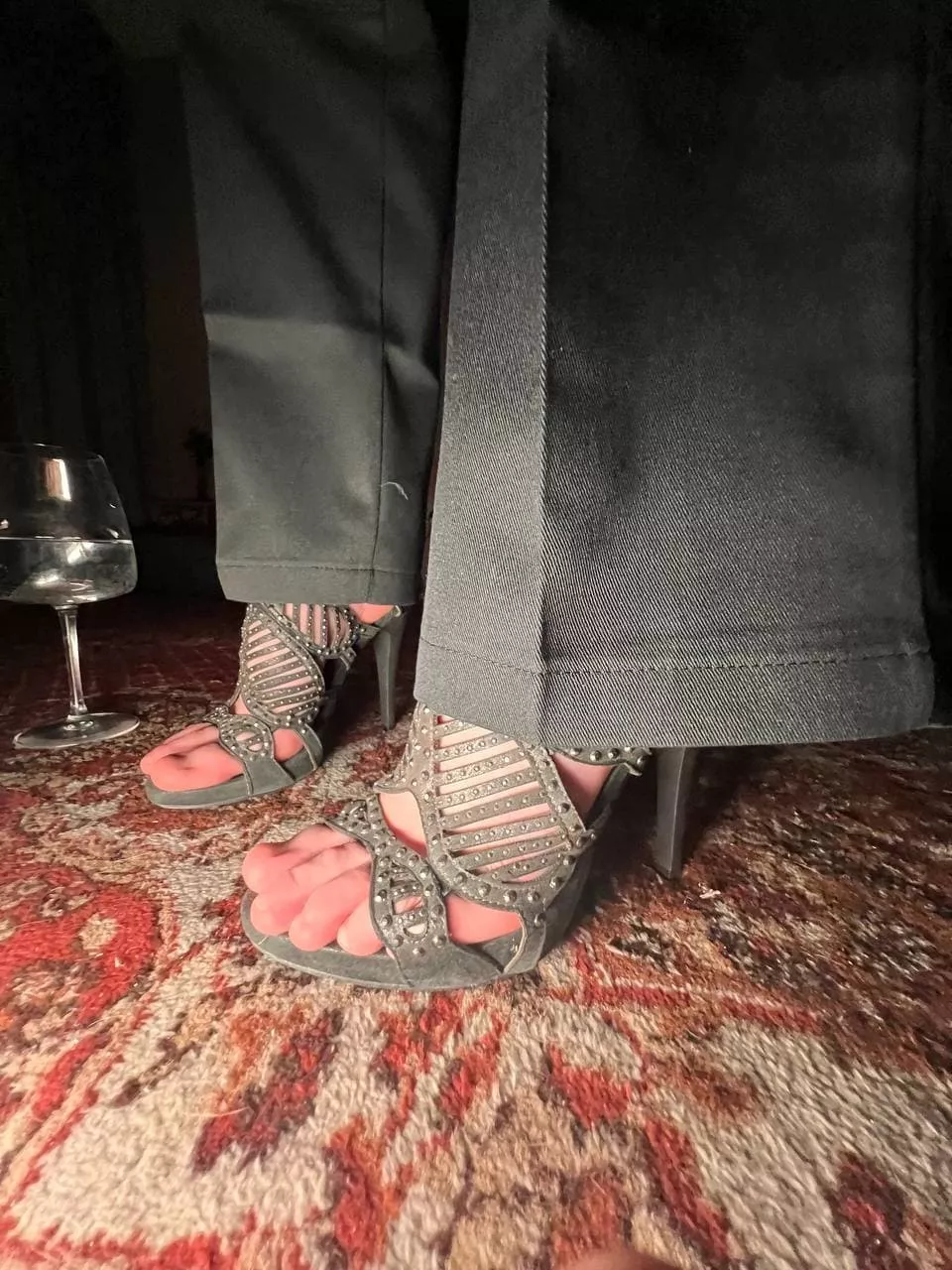 Want me to step on you daddy?😈