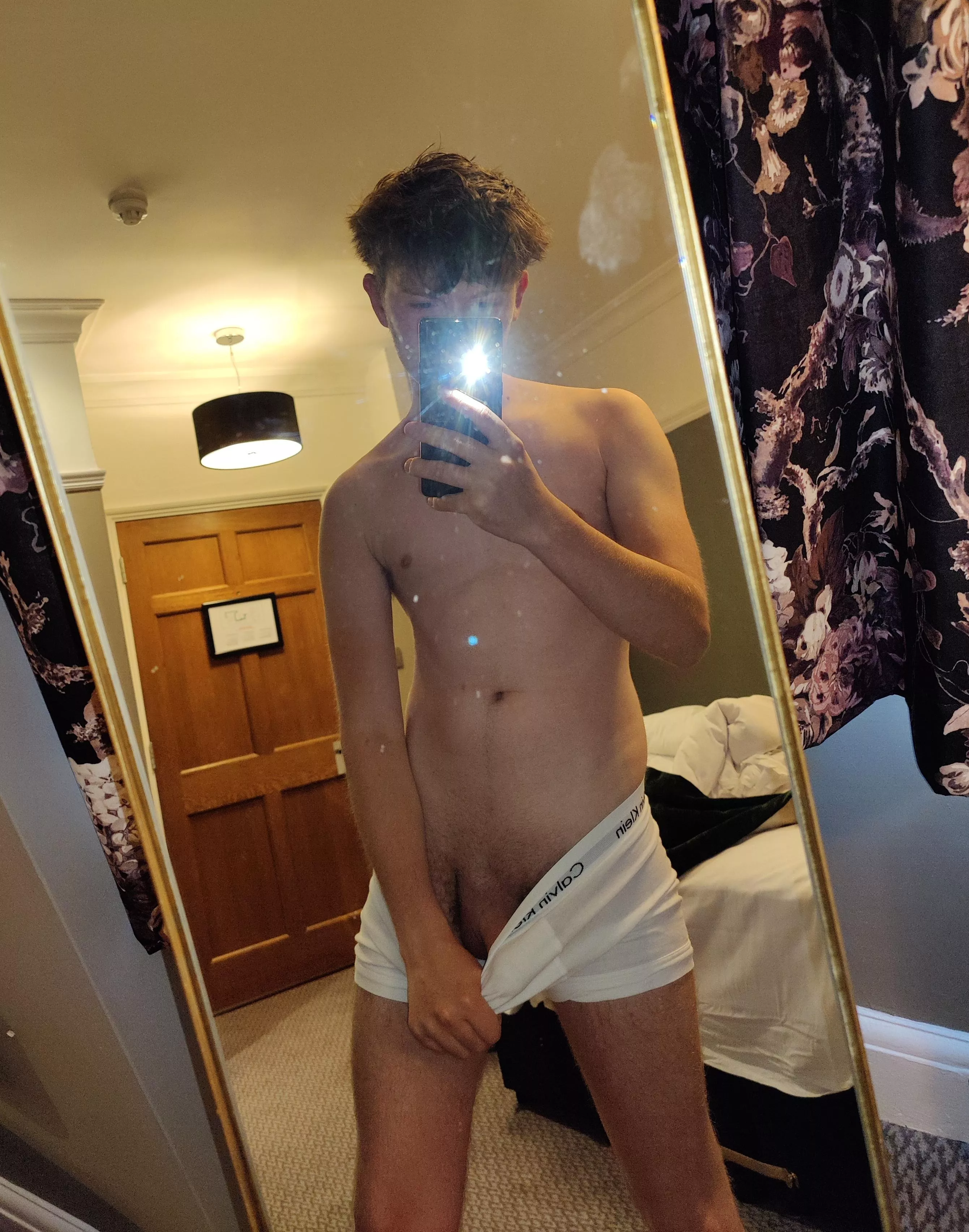 Want to come and help me finish taking these off?