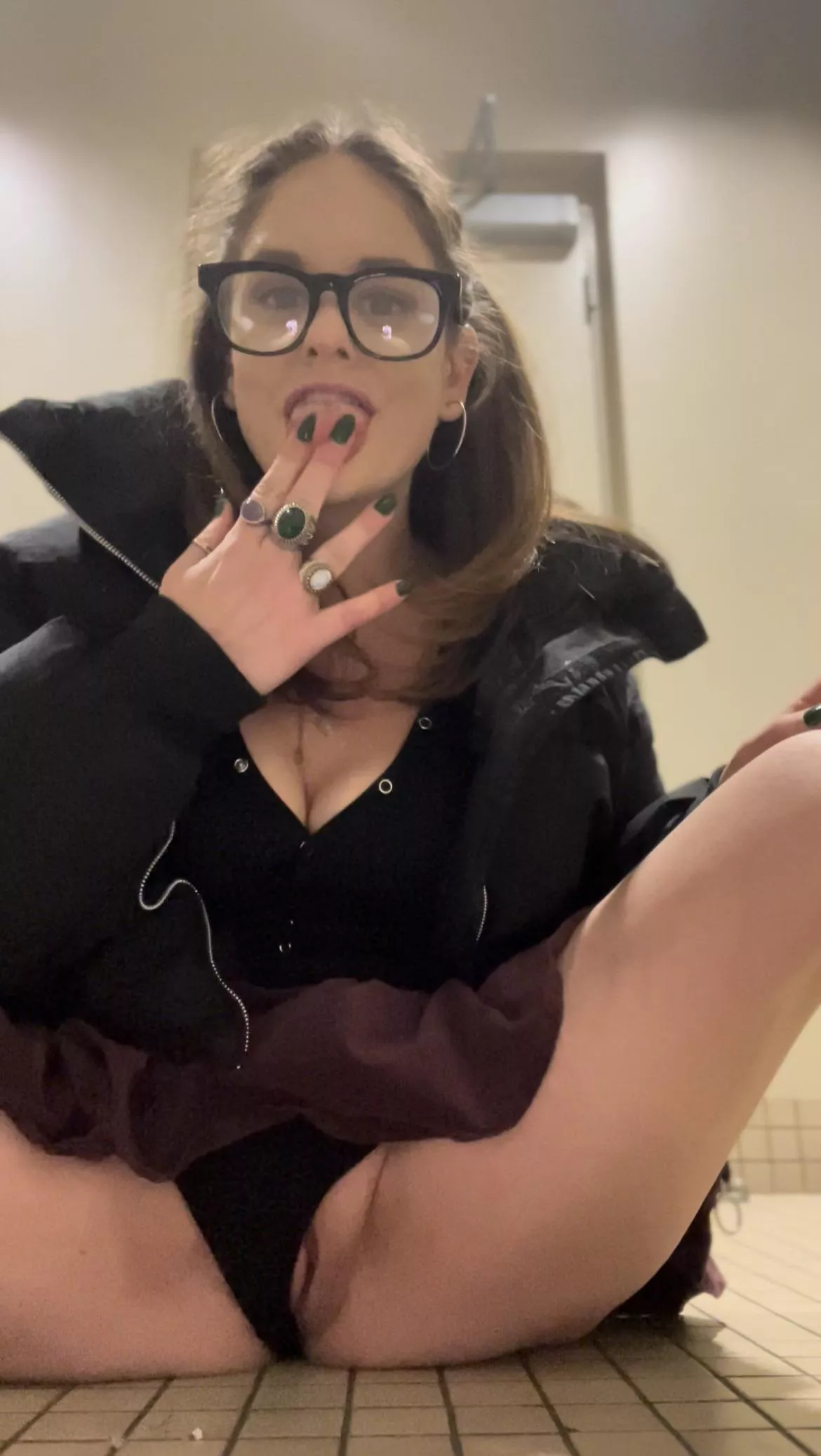 Want to lick what’s up my skirt?