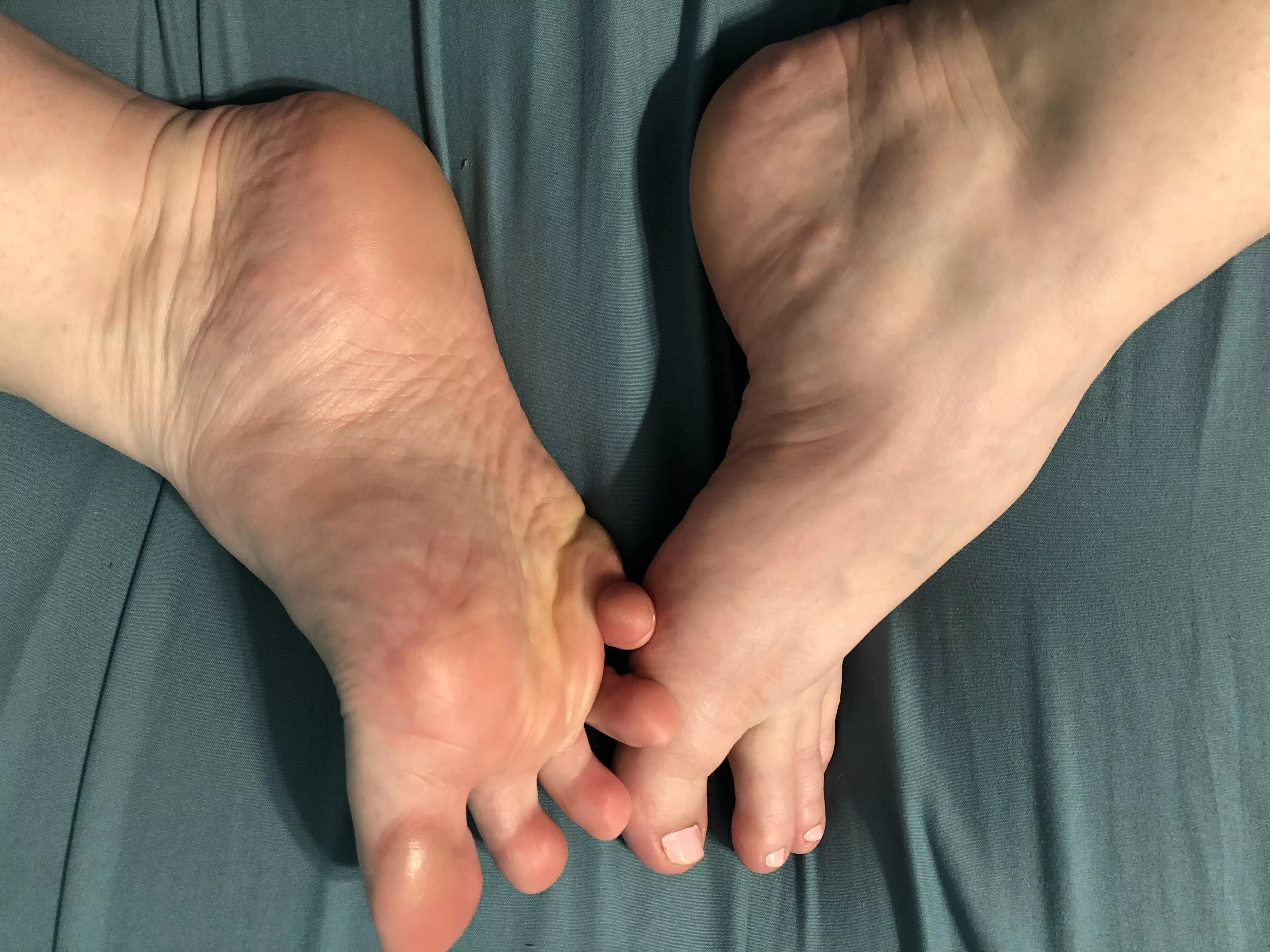 Want to suck on my toes? Want to suck on my toes?