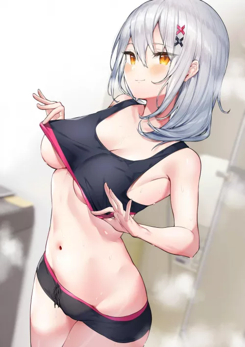Want to take bath together? Want to take bath together?