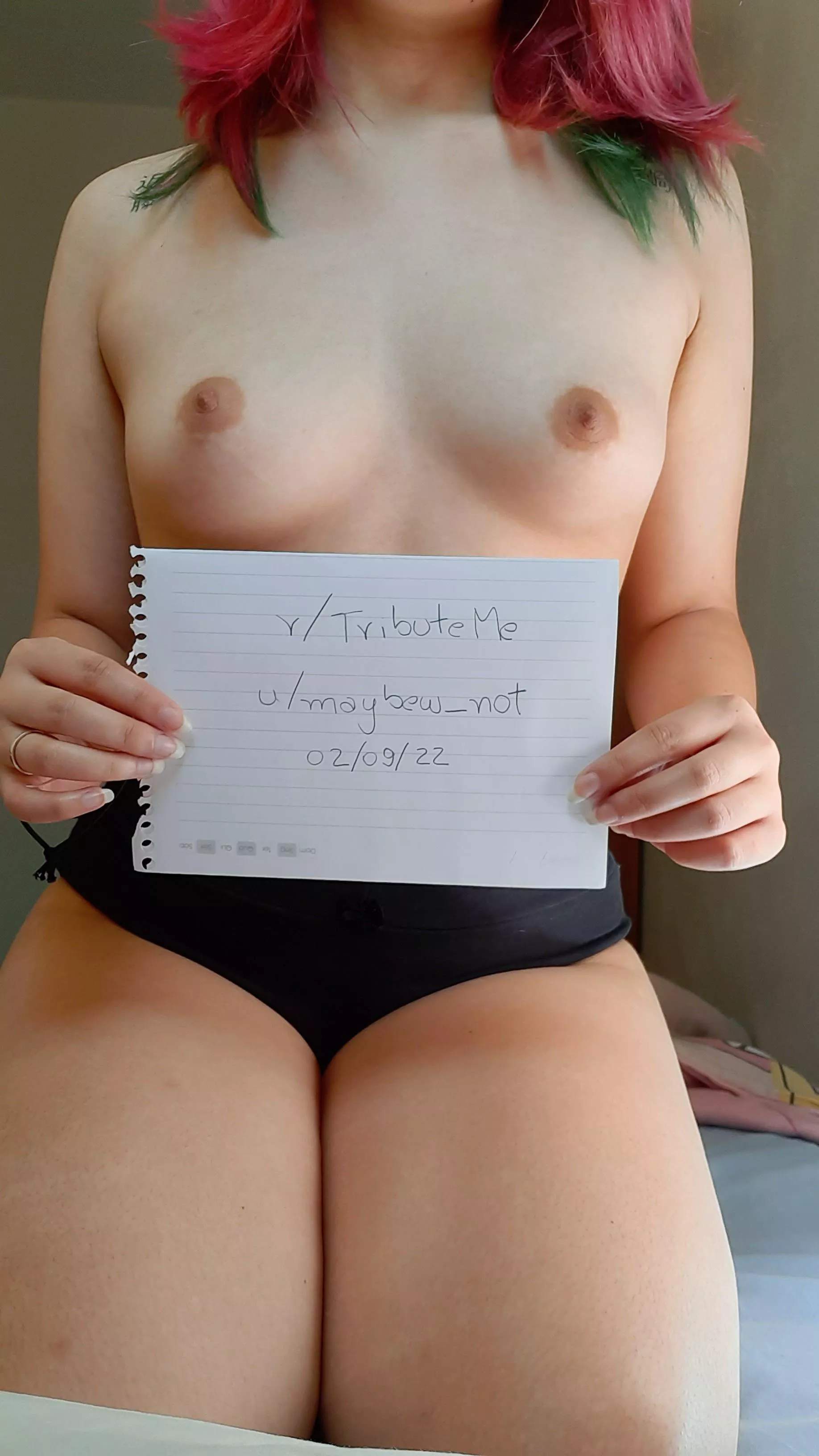 Wanting my [verification] :)