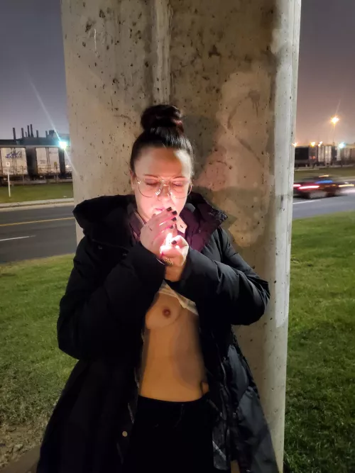 Was a tad windy last night