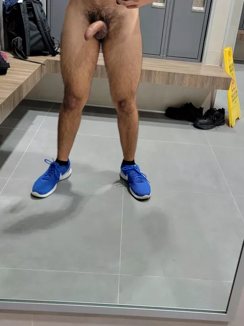 Was alone for a little while