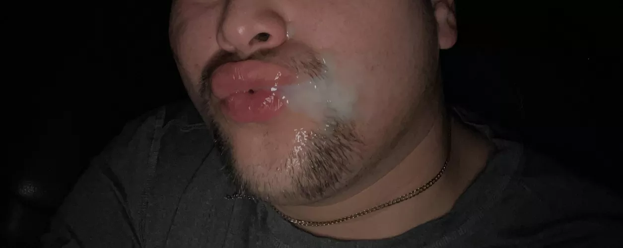 Was given a facial after making a BBC nut 😋