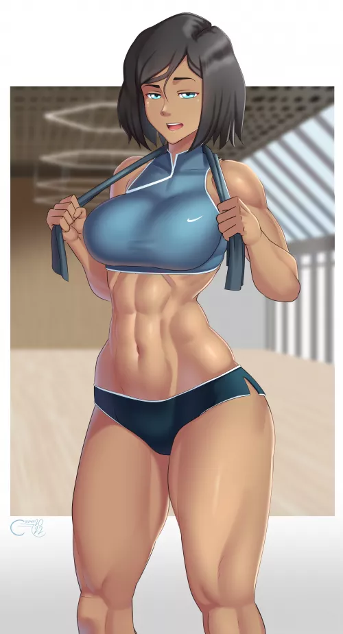 Washboard Abs Korra