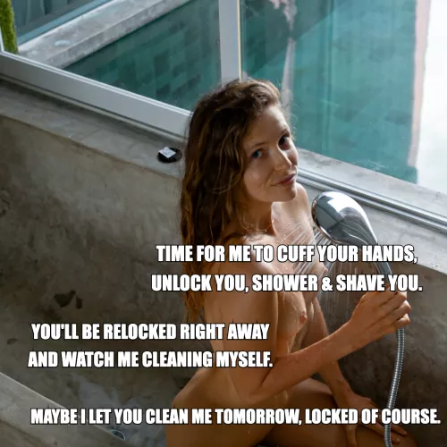 Watch me after - locked of course
