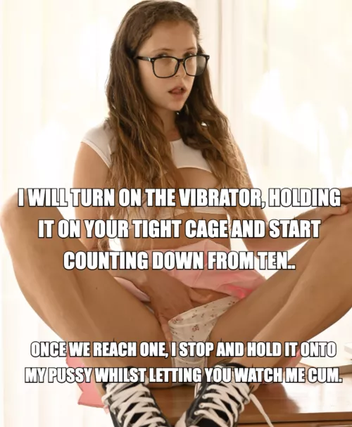 Watch me cum 🤤