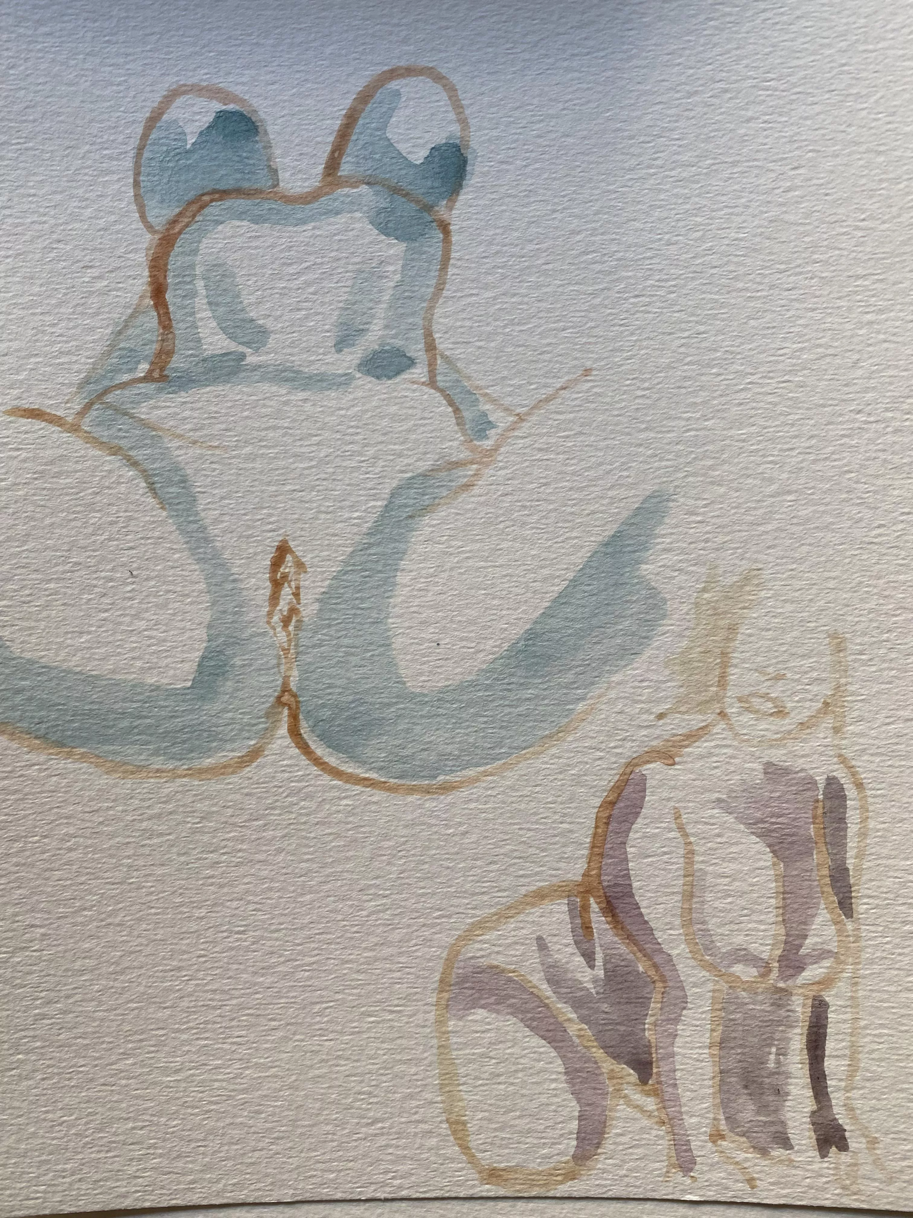Watercolor nudes by me Watercolor nudes by me