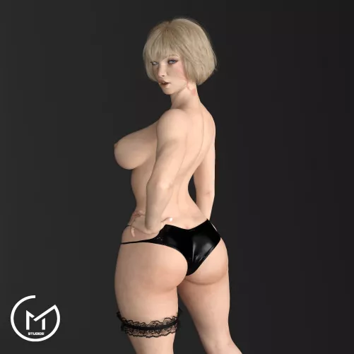 Wattson Loves Black Lingerie (GM Studios) [Apex Legends]