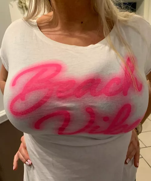 Way too busty to hide. You can’t hide huge natural boobs with I size .