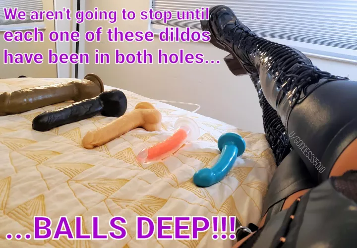 We are going to have a very, very fun weekend! [oc][domme]