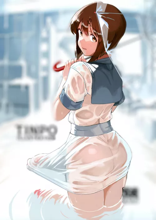 We can fuck under my umbrella, ella, ella, eh, eh, eh. (Tinpo Illustration)