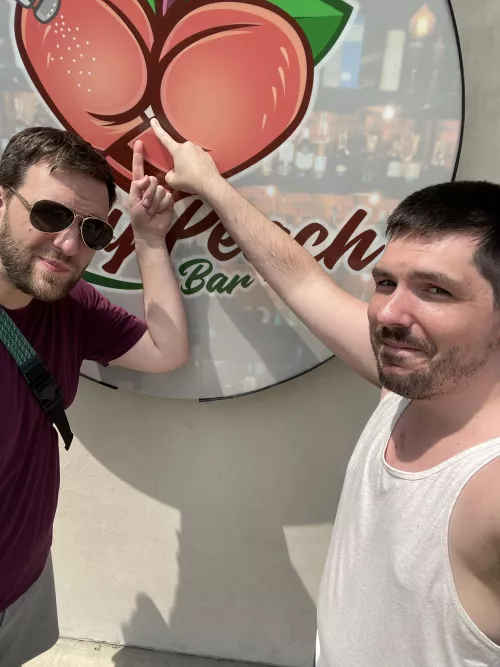 We found that salty peach.