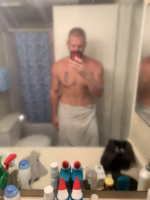 We fuckin before or after the shower?!?!