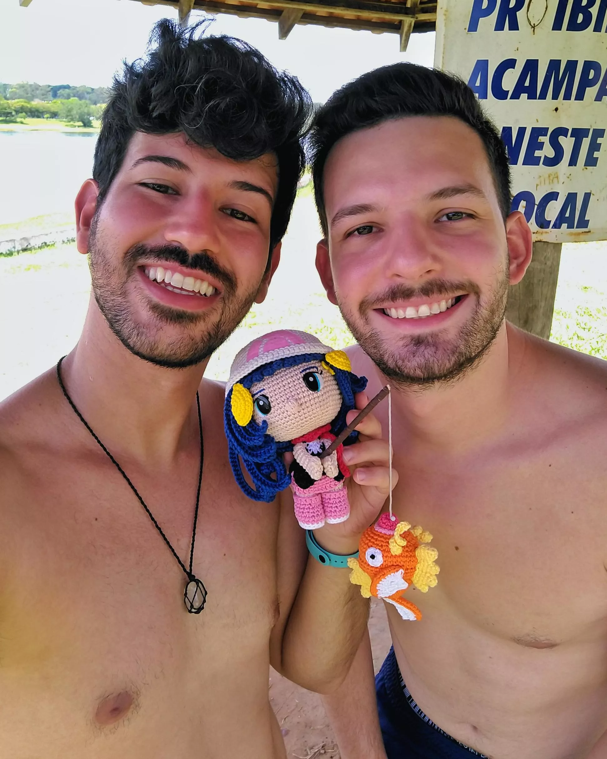 We got a Magikarp on this fishing day 🎣