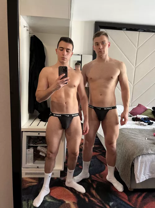 We have matching jockstraps π