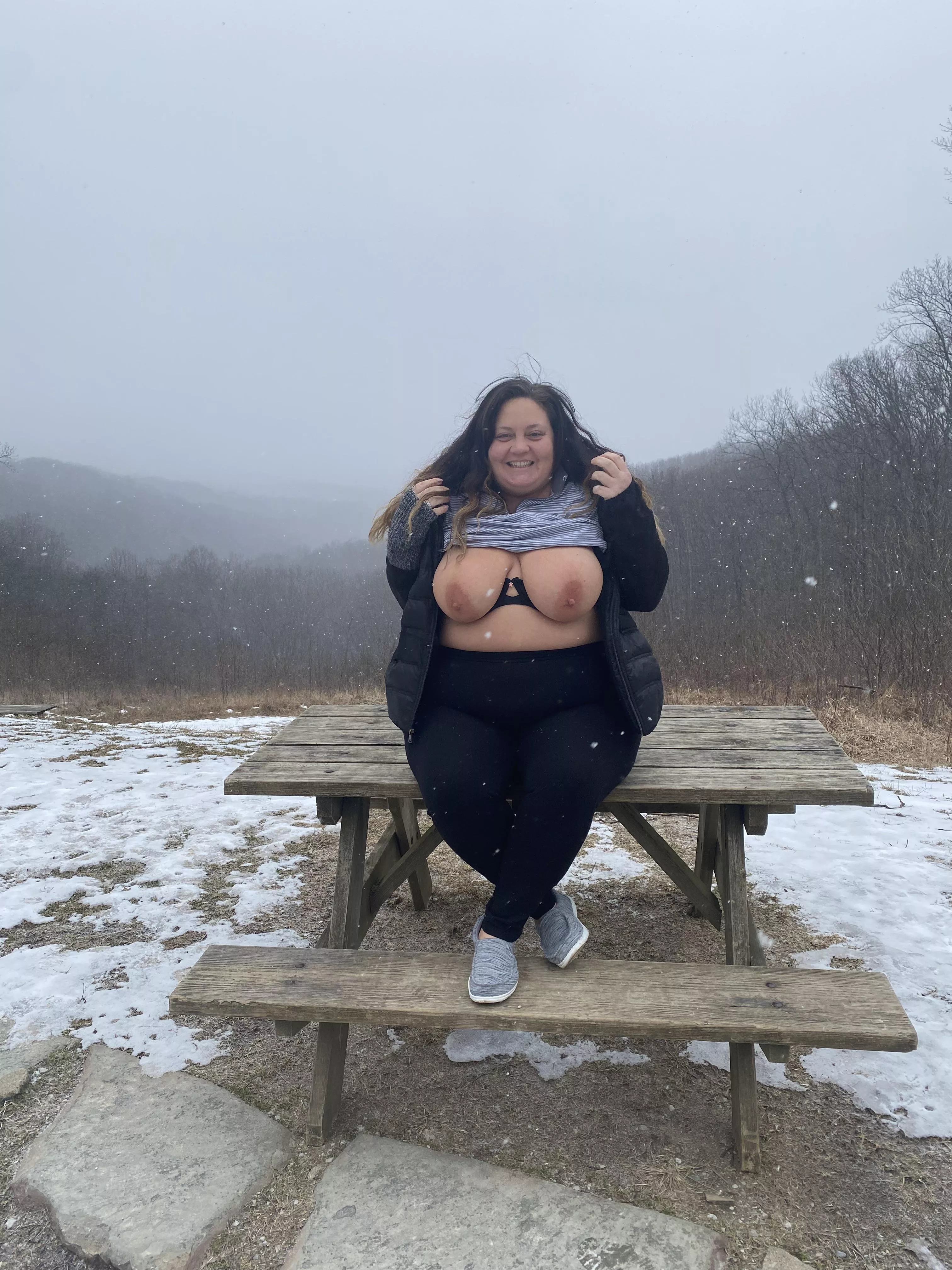 We took the scenic view