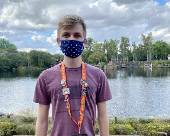 We went to Disney :^) I found my Kingdom Hearts pin there.