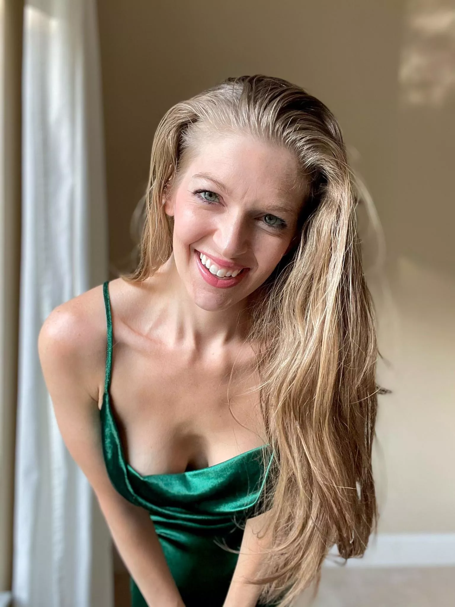 Wearing a dress without a bra is way more fun..