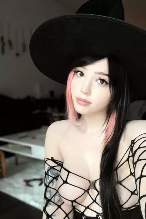 Wearing fishnets Wearing fishnets