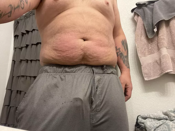 Wearing her favorite pants!!