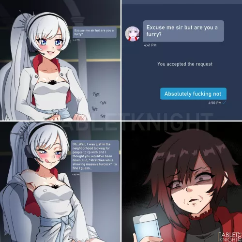 Weiss’ DM’s… (TabletKnight)