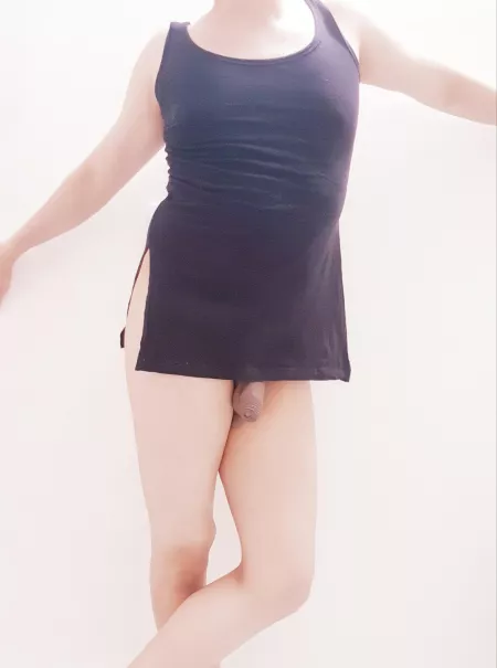 Welcome home daddy. Mom is out for a whole week. So I decided to become your wife 🍤👅 What would you do if you had her as your son