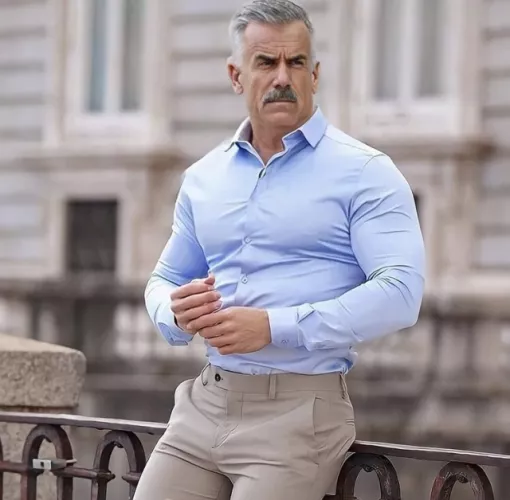 well fitted shirt