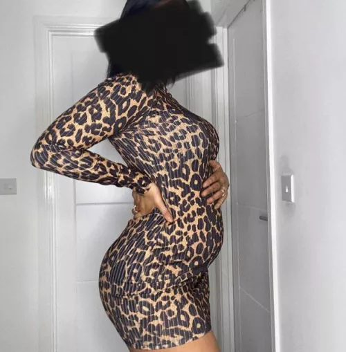 Well it’s now a fact, someone else has managed to beat me in getting her pregnant. At least I can enjoy her ass and tits swelling.