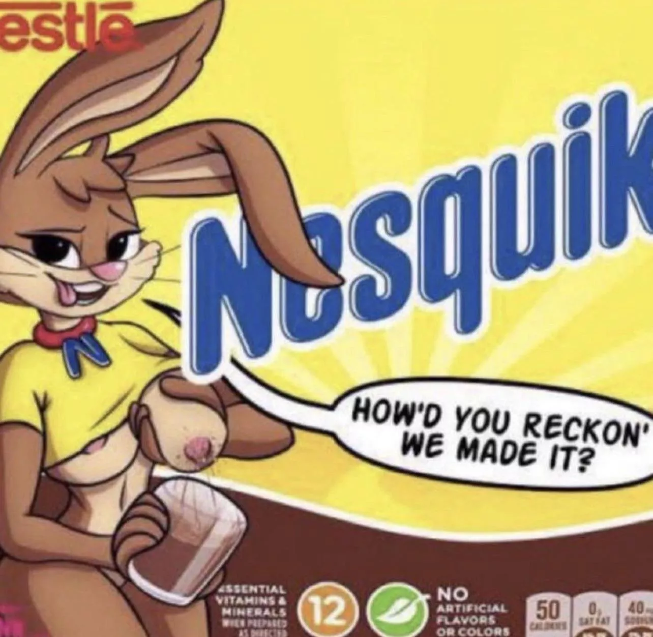 Well now I want some chocolate milkβ¦ Well now I want some chocolate milkβ¦