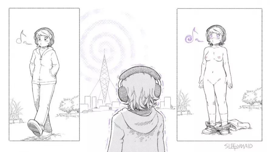 Welp, so much for taking a break from hypnosis and going for a walk- (idk artist)