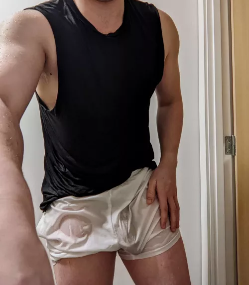 went for a run, got caught in a storm