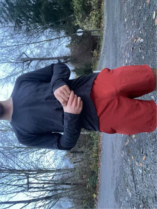 went for a run… went for a run…