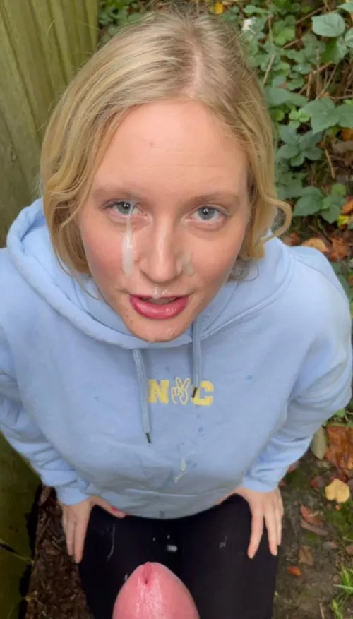 Went out for a walk today ?