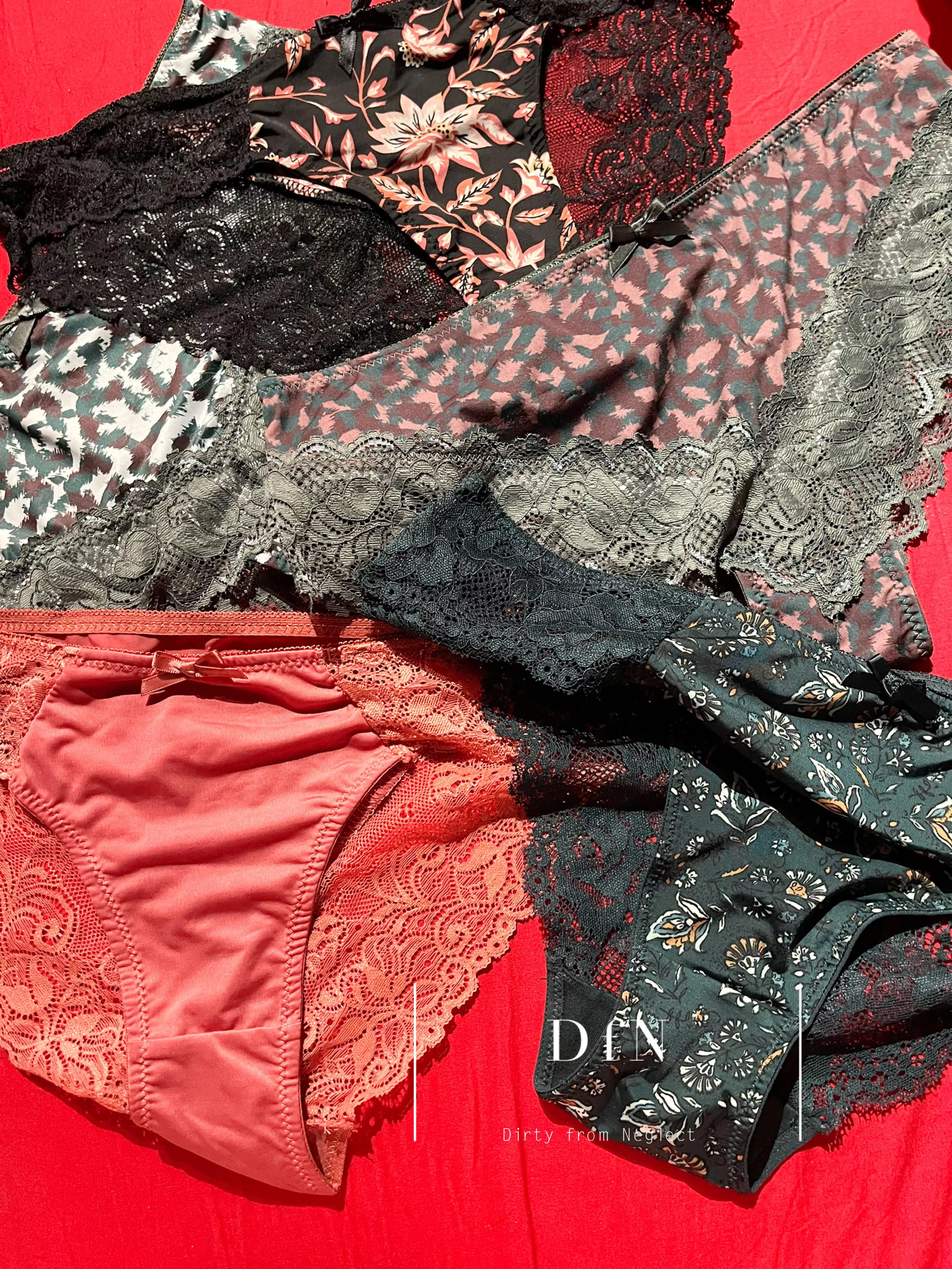 Went shopping. Wich one do I wear first? Or get wet first…