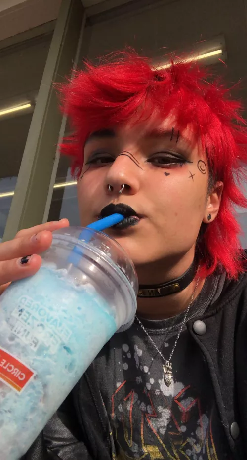 Went to a concert like this with a skirt, thigh highs, and fishnets :3 Went to a concert like this with a skirt, thigh highs, and fishnets :3