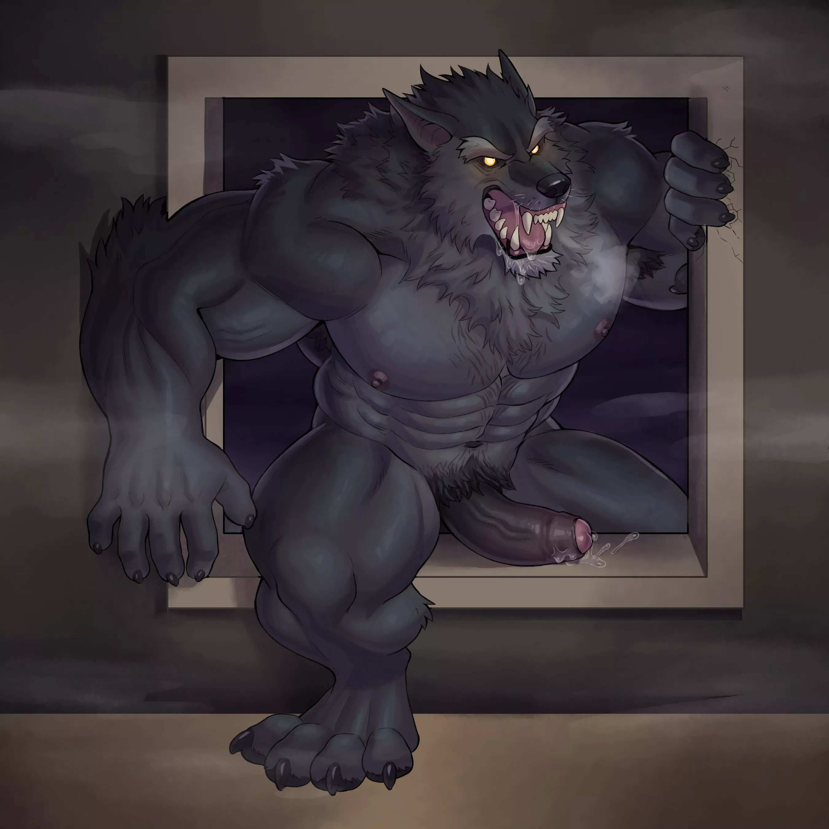 Nude Werwolf
