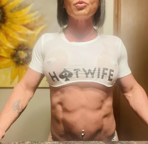 Wet t-shirt Titty Tuesday. Anyone up for sucking my wet tits? (F)???