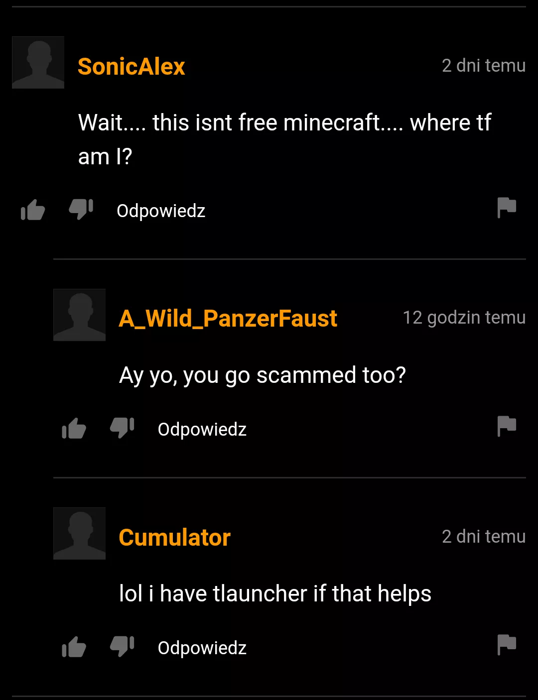 What a disappointment