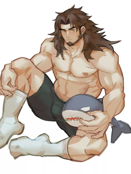 What a nice shark plushie What a nice shark plushie